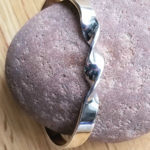 Sterling silver cuff bracelet